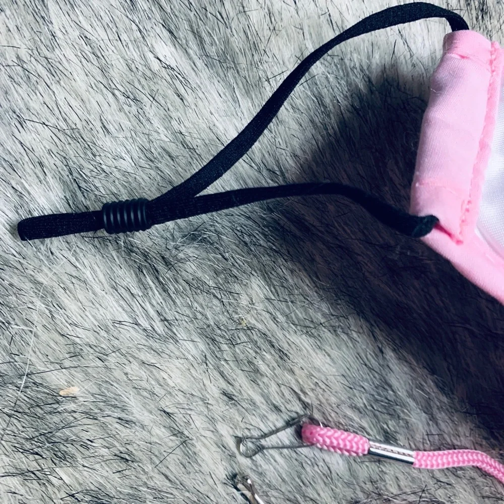 New Adult Masks with Valve, Filter Pocket, Lanyard
